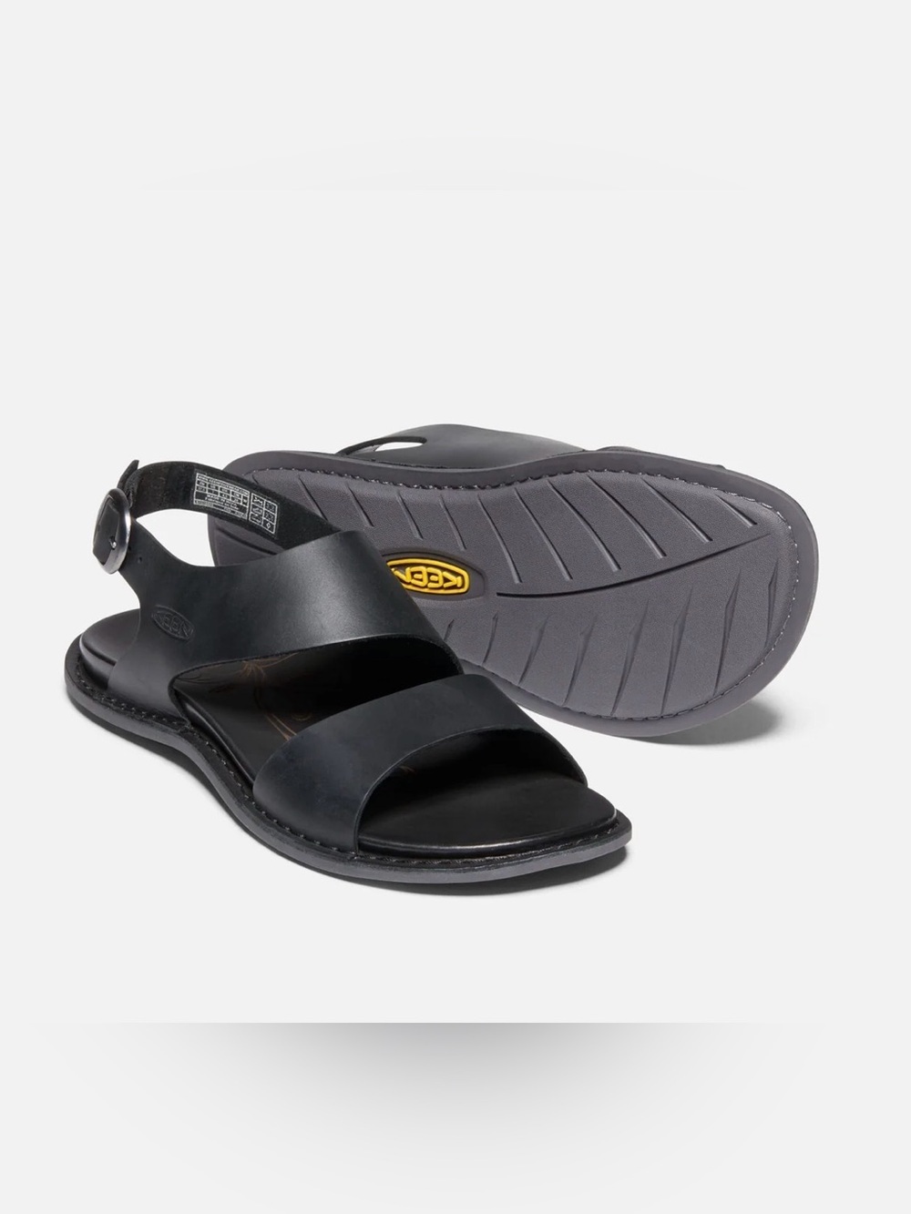 Keen WOMEN'S SOFIA 2 STRAP Sandals - Leather Black  Size 7